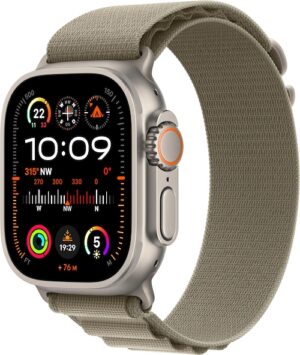Apple Smartwatch »Watch Ultra 2 GPS 49 mm + Cellular Titanium Medium«