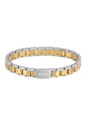 BOSS Armband »Schmuck Edelstahl Armschmuck Gliederkette METAL LINK«