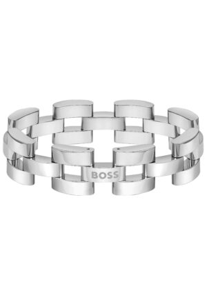 BOSS Armband »Schmuck Edelstahl Armschmuck Gliederkette SWAY«