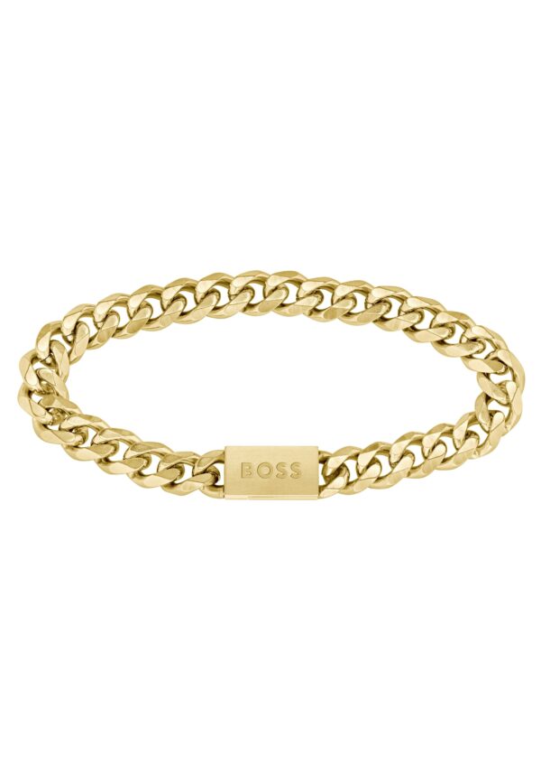 BOSS Armband »Schmuck Edelstahl Armschmuck Panzerkette CHAIN FOR HIM«