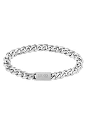 BOSS Armband »Schmuck Edelstahl Armschmuck Panzerkette CHAIN LINK«