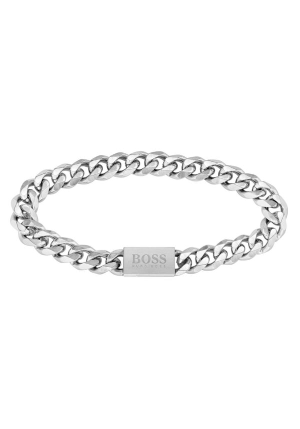 BOSS Armband »Schmuck Edelstahl Armschmuck Panzerkette CHAIN LINK«