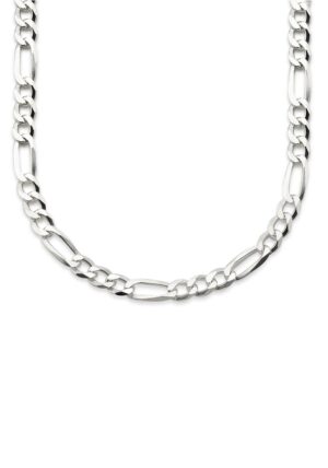 Bruno Banani Kette ohne Anhänger »Schmuck Geschenk Silber 925 Halsschmuck Halskette Figarokette«