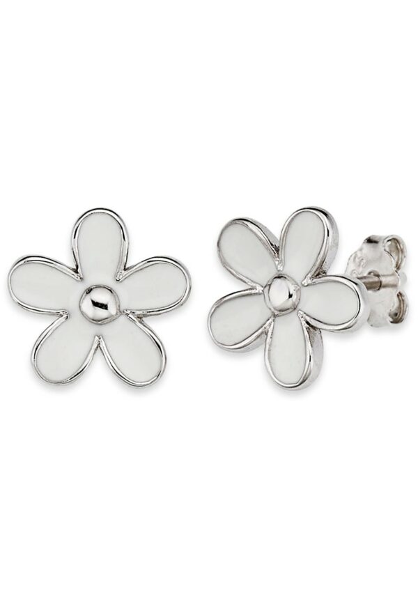 Bruno Banani Paar Ohrstecker »Schmuck Geschenk Silber 925 Ohrschmuck Ohrringe Blume«