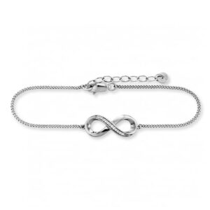 CAÏ Armband »925/- Sterling Silber Topas Infinity«