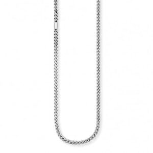 CAÏ Collierkettchen »925/- Sterling Silber rhodiniert Struktur«