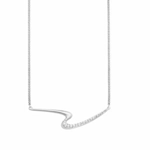 CAÏ Collierkettchen »925/- Sterling Silber rhodiniert Topas«