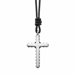 CAÏ Kette mit Anhänger »925/- Sterling Silber Kreuz«