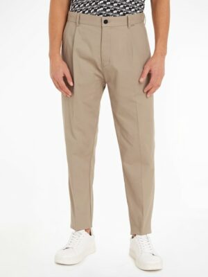 Calvin Klein Bundfaltenhose »MODERN TWILL TAPERED PLEAT«