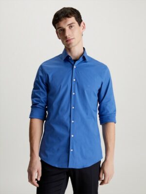 Calvin Klein Businesshemd »POPLIN STRETCH SLIM SHIRT«