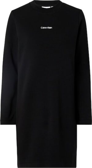 Calvin Klein Curve Sweatkleid »INCLU MICRO LOGO C-NECK DRESS LS«