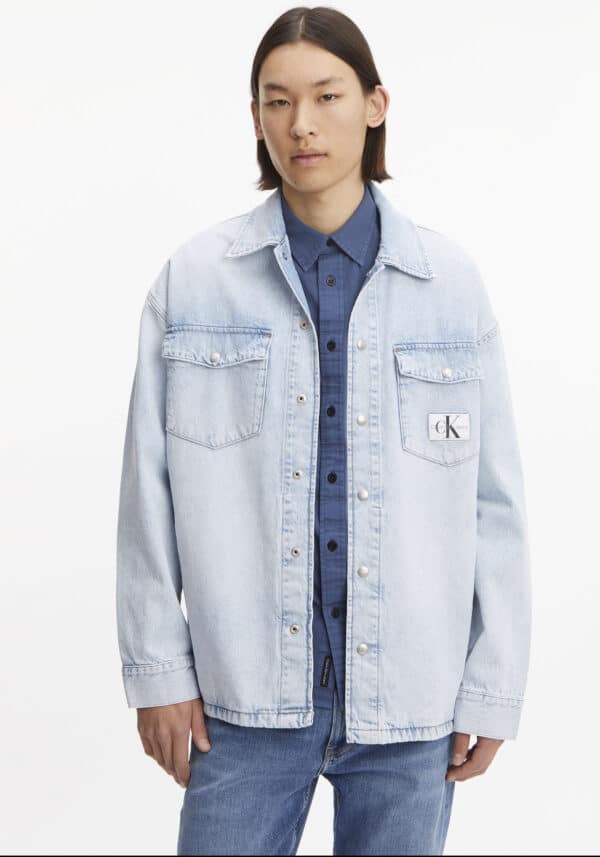 Calvin Klein Jeans Jeanshemd »OVERSIZED UTILITY SHIRT JACKET«