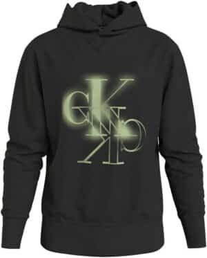 Calvin Klein Jeans Kapuzensweatshirt »MIRRORED CK LOGO HOODIE«