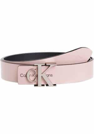 Calvin Klein Jeans Ledergürtel »MONOGRAM HARDWARE 30MM«