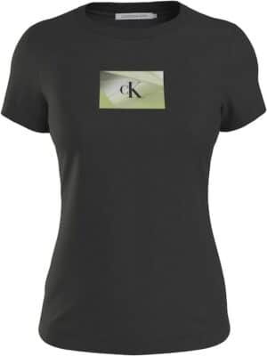 Calvin Klein Jeans Plus T-Shirt »PLUS BOX LOGO SLIM TEE«