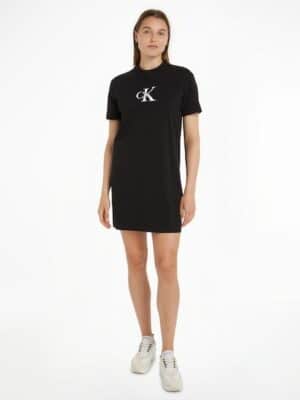 Calvin Klein Jeans Shirtkleid »SATIN CK T-SHIRT DRESS«