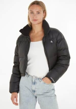 Calvin Klein Jeans Steppjacke »MW DOWN CROPPED PUFFER«