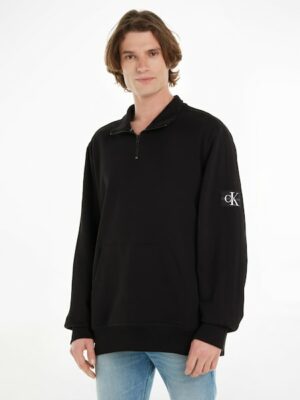 Calvin Klein Jeans Sweatshirt »BADGE HALF ZIP HWK«