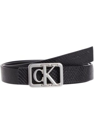 Calvin Klein Jeans Synthetikgürtel »MONO PLAQUE REV LTHR BELT 25MM«