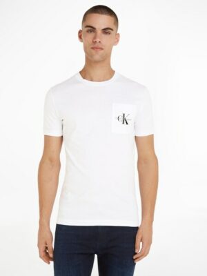 Calvin Klein Jeans T-Shirt »CORE MONOGRAM POCKET SLIM TEE«