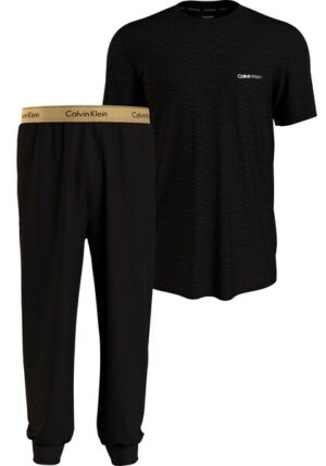 Calvin Klein Schlafanzug »S/S JOGGER SET«