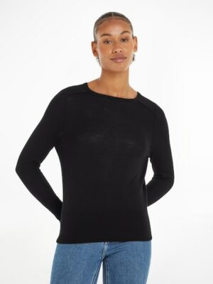 Calvin Klein Strickpullover »EXTRA FINE WOOL CREWNECK SWEATER«