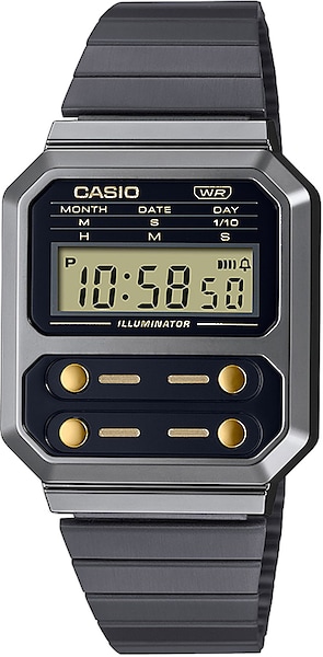 CASIO VINTAGE Chronograph »A100WEGG-1A2EF«