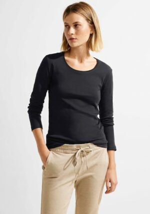 Cecil Langarmshirt »Basic Langarmshirt Pia«