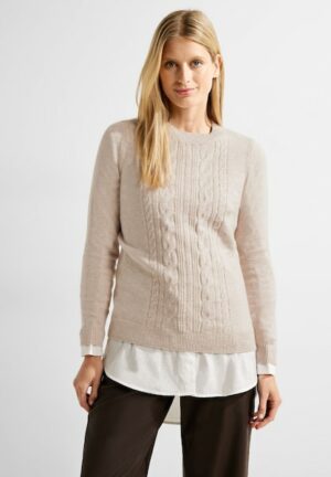 Cecil Strickpullover »Cosy Zopfmuster Pullover«