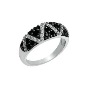 CELESTA Fingerring »925 Sterling Silber rhodiniert«