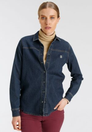 DELMAO Jeansbluse