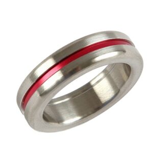 DeMarie Fingerring »eloxiertes Aluminium«