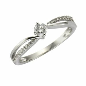 Diamonds by Ellen K. Fingerring »585 Gold Diamant zus. 0