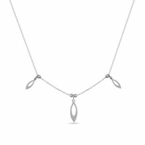 dKeniz Kette mit Anhänger »925/- Sterling Silber Pure Geometrie Silberkette«