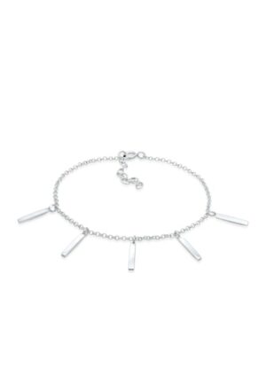 Elli Armband »Bettelarmband Look Erbskette Geo Stift 925 Silber«