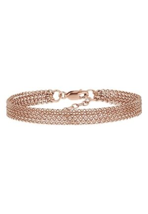 Elli Armband »Breit Glieder Basic Silber 925«