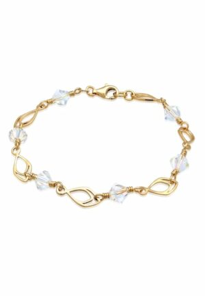 Elli Armband »Feder Kristalle Trendig 925 Silber«