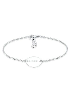 Elli Armband »Hope-Schriftzug 925 Sterling Silber«