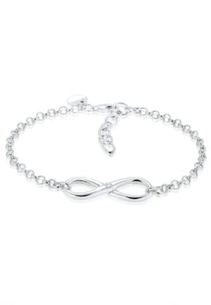 Elli Armband »Infinity Zirkonia 925 Sterling Silber«