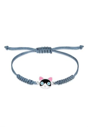 Elli Armband »Kinder Kids Katze Kristalle 925 Silber«