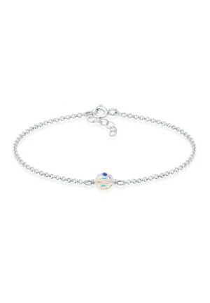 Elli Armband »Kinder Kugel Bead Kristalle 925 Silber«