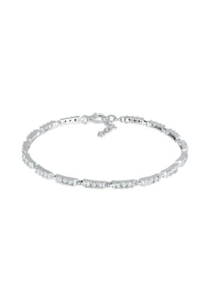 Elli Armband »Kristalle Tennisarmband 925 Silber«