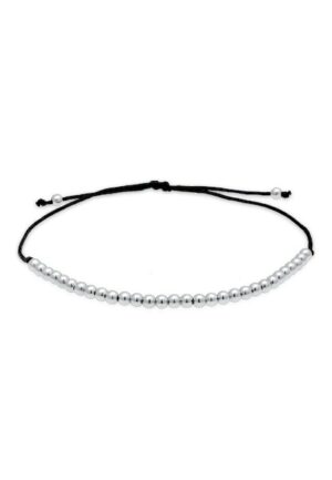 Elli Armband »Kugeln Bead Nylon 925 Sterling Silber«