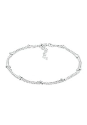 Elli Armband »Layer Kugel Kettchen Basic Trend 925er Silber«