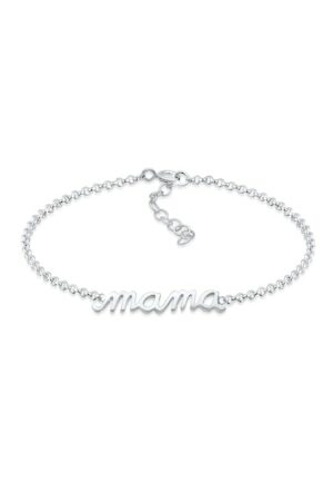 Elli Armband »Mama Schriftzug Wording Muttertag Liebe 925 Silber«