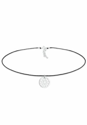 Elli Collier »Choker Ornament Trend Band 925 Silber«