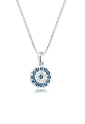 Elli Collierkettchen »Evil Eye Kristalle Basic 925 Silber«