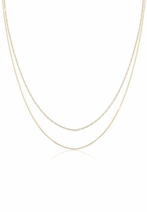 Elli Ketten-Set »Choker Set (2tlg) Venezia Gliederkette 925 Silber«