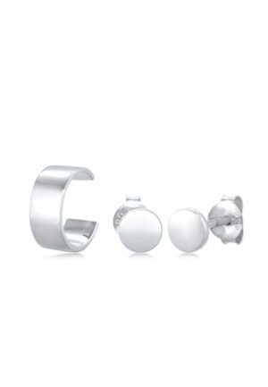 Elli Ohrring-Set »2er Set Single Earcuff Trend Blogger 925 Silber«