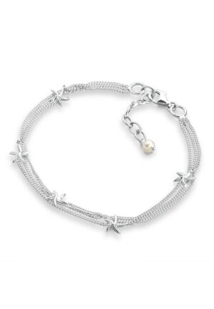 Elli Perlenarmband »Seestern 925 Sterling Silber«